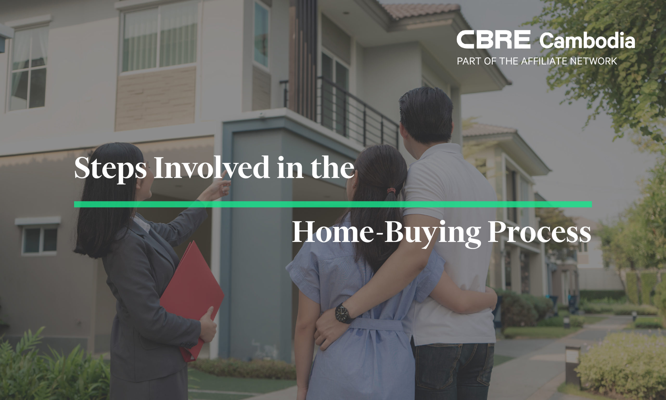 What are the steps involved in the home-buying process